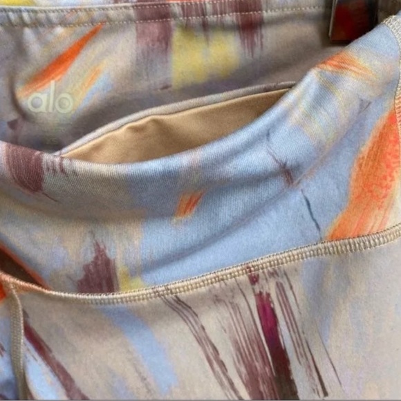 NWOT ALO Yoga Airbrushed Leggings Modern Sz.S - Picture 8 of 9